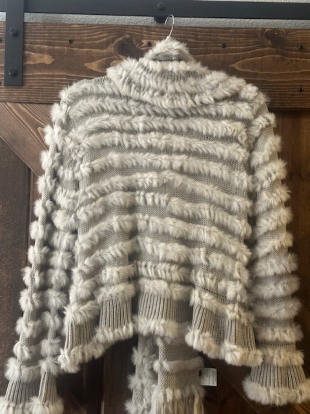 Dismero Made in Italy | Knit Sweater with Fur & Matching Scarf Vtg Sz L - Picture 3 of 14